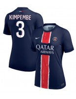 Paris Saint-Germain Presnel Kimpembe #3 Domácí Dres pro Dámské 2024-25 Krátký Rukáv